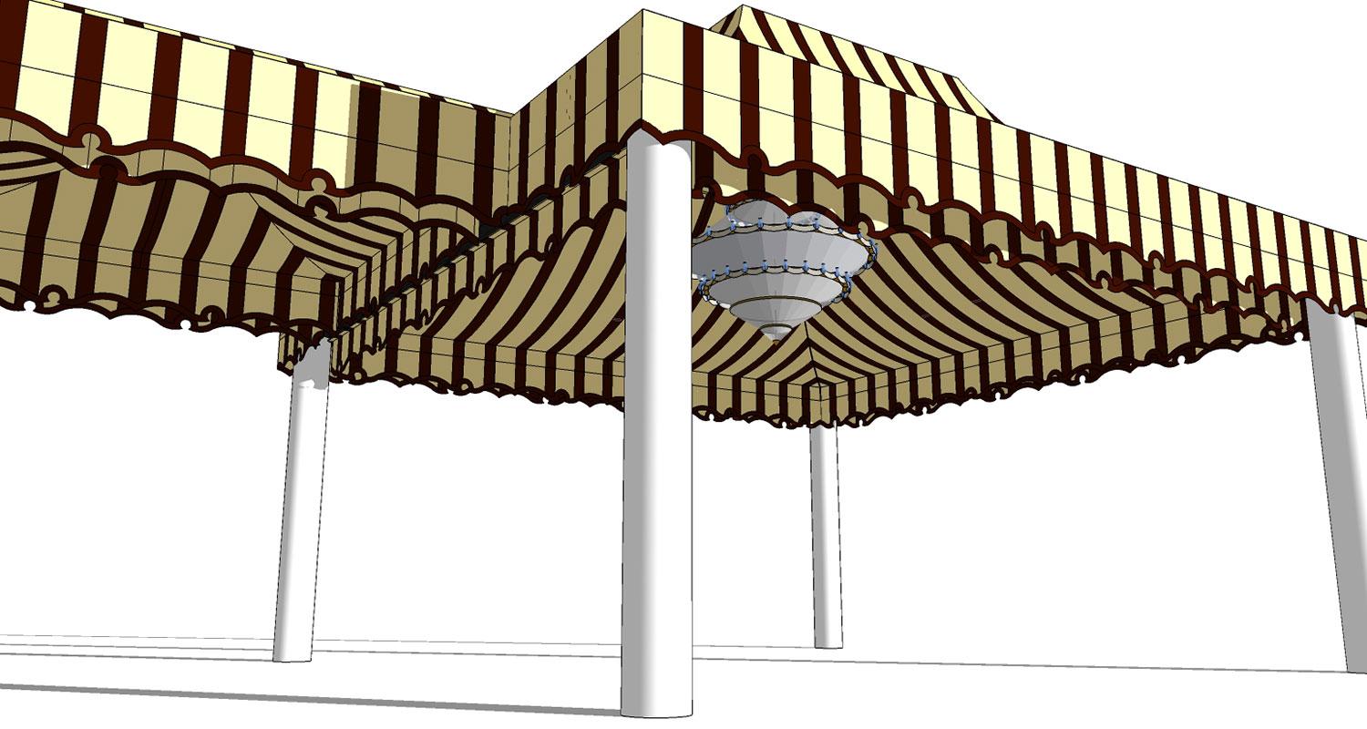 design rendering for awnings