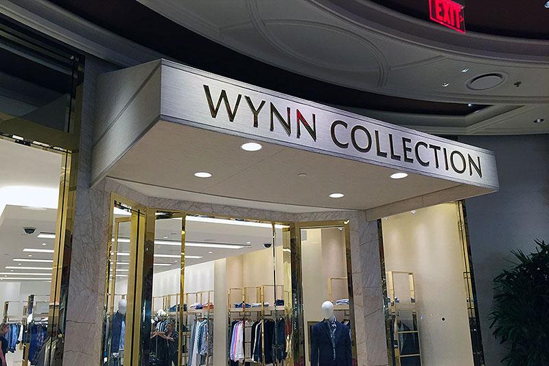 wynn collection store signage